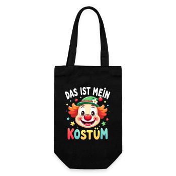 Carnival Clown Costume Carnival Carnival - Gift Bag for Bottles - black - Front