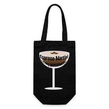 Espresso Martini - Sac à bouteille - noir - Devant