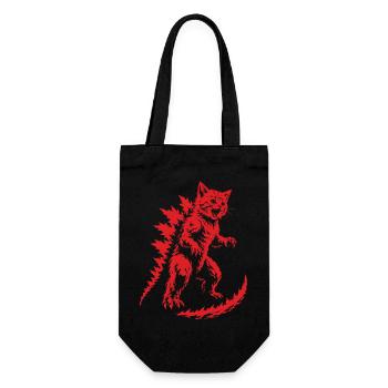 Rugissement de Kaiju Chaton, Catzilla - Sac à bouteille - noir - Devant