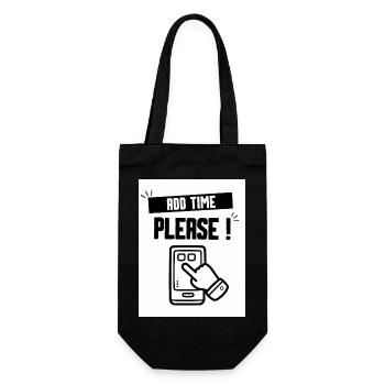 Ajouter du Temps S'il Plaît - Sac à bouteille - noir - Devant