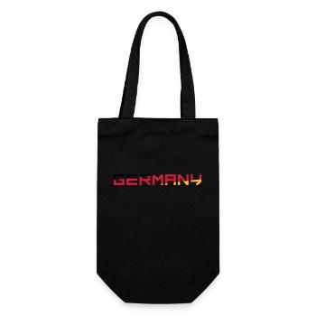 Équipe Allemagne Allemagne Couleurs Noir Rouge Or G - Sac à bouteille - noir - Devant