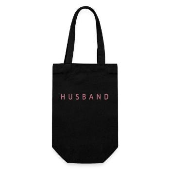 Mari - Hommes mariés Cadeau Tenue assortie - Sac à bouteille - noir - Devant