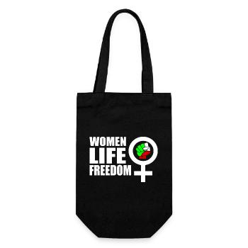 Women life freedom iran - Gift Bag for Bottles - black - Front