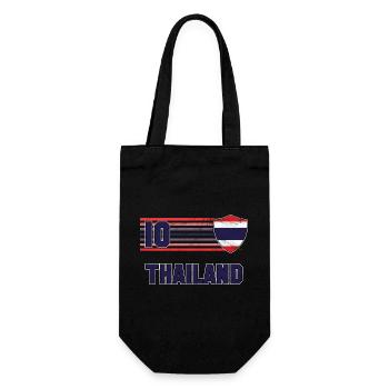 Thailand Football Team - Gift Bag for Bottles - black - Front