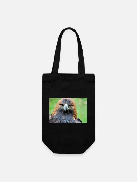 Vue d’aigle à la lumière du matin - Sac à bouteille - noir