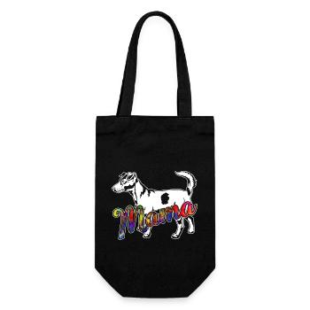 Jack Russell Terrier Jack Russell Terrier Mama - Gift Bag for Bottles - black - Front