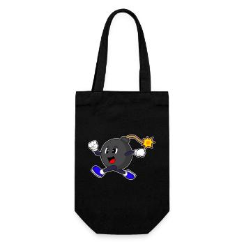 Bombshell Jogger Jogging Sports - Gift Bag for Bottles - black - Front
