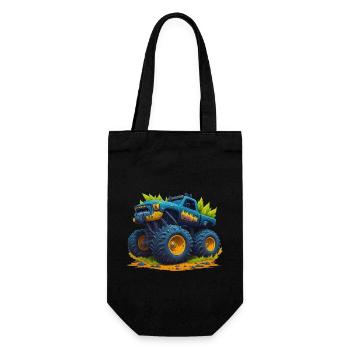 Monster truck - Sac à bouteille - noir - Devant