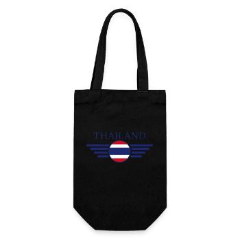 Thaïlande Style Design T-shirt - Sac à bouteille - noir - Devant