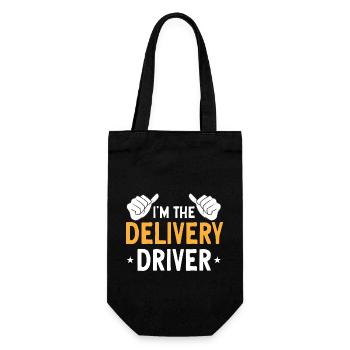 Supplier Package Delivery - Gift Bag for Bottles - black - Front