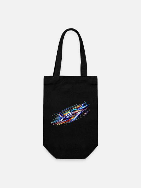 Avion de voltige - Sac à bouteille - noir