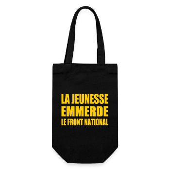 The youth fucks the National Front - Gift Bag for Bottles - black - Front