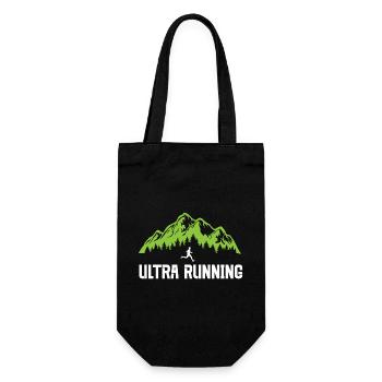Ultra Running - Gift Bag for Bottles - black - Front