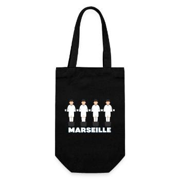 Marseille - Sac à bouteille - noir - Devant