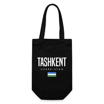 Tashkent Usbekistan - Geschenkbeutel für Flaschen - Schwarz - Vorne