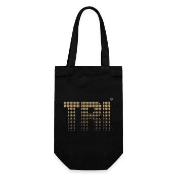 TRI Gold - Design doré élégant pour le triathlon - Sac à bouteille - noir - Devant