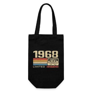 Légendes 1968 Millésime 1968 Jubilé 1968 vintage  - Sac à bouteille - noir - Devant