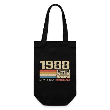 Legends 1988 Vintage 1988 Jubilee 1988 vintage - Gift Bag for Bottles - black - Front