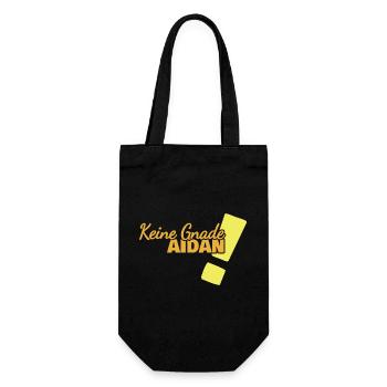 Aidan as Funny - Gift Bag for Bottles - black - Front