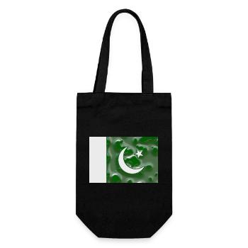 Pakistan Pakistan - Gift Bag for Bottles - black - Front