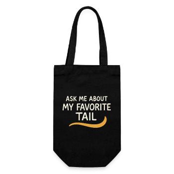Adoption Day Pet Rescue Shelter - Gift Bag for Bottles - black - Front