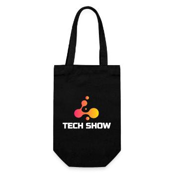 Technikshow Neon Blob Tee - Geschenkbeutel für Flaschen - Schwarz - Vorne