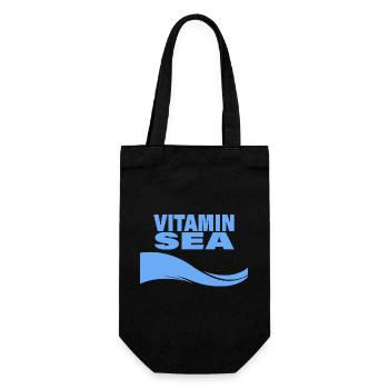 Vitamin Sea - Gift Bag for Bottles - black - Front