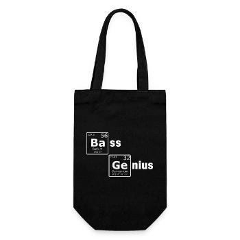 Génie de la basse Tableau périodique Éléments PSE Nerd - Sac à bouteille - noir - Devant