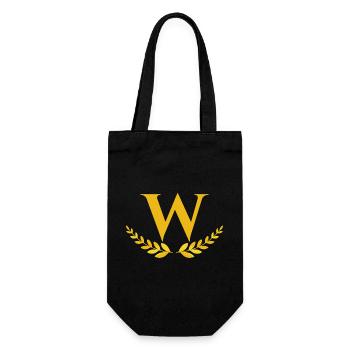 W - Sac à bouteille - noir - Devant