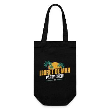 Lloret De Mar Party Crew - Geschenkbeutel für Flaschen - Schwarz - Vorne