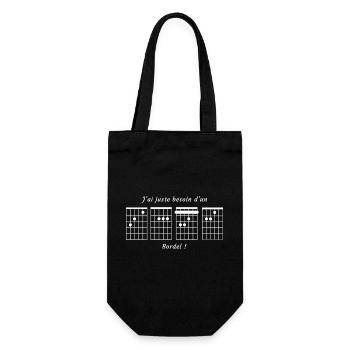J Ai Juste Besoin D Un Bordel T-Shirt Cadeau Hu... - Sac à bouteille - noir - Devant