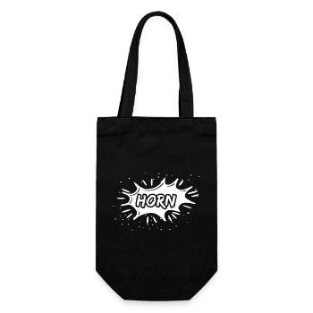 Cor en cadeau - Sac à bouteille - noir - Devant