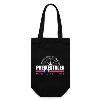 Preikestolen - Gift Bag for Bottles - black - Front