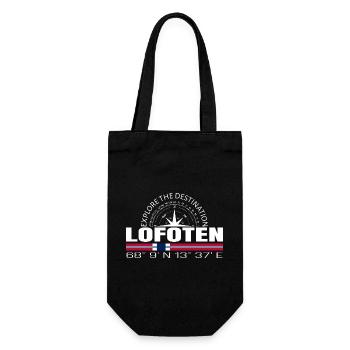 Lofoten - Gift Bag for Bottles - black - Front
