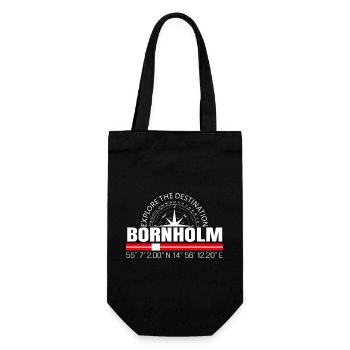Bornholm - Gift Bag for Bottles - black - Front