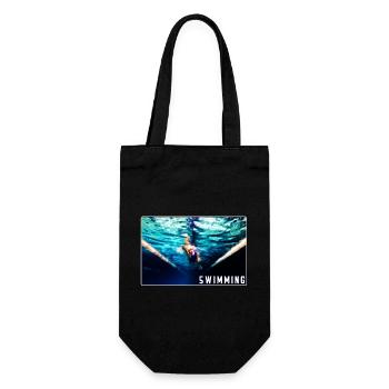 Natation - conception - Sac à bouteille - noir - Devant