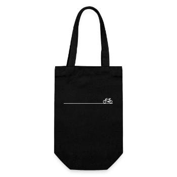 bicycle - Gift Bag for Bottles - black - Front