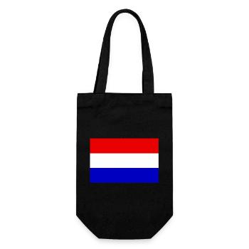 Holland flag - Gift Bag for Bottles - black - Front