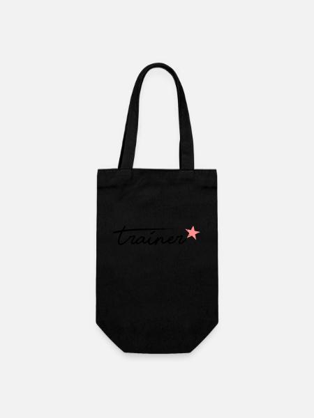 Trainer - Geschenkbeutel für Flaschen - Schwarz