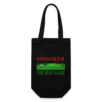 Snooker, Snooker Masters, Billard - Geschenkbeutel für Flaschen - Schwarz - Vorne