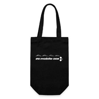 Wartburg - IFA mobile DDR - History - Geschenkbeutel für Flaschen - Schwarz - Vorne
