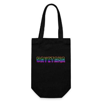 cayetana rs rainbow - Gift Bag for Bottles - black - Front