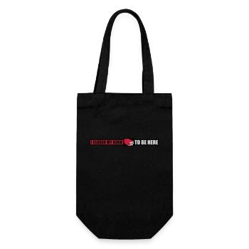 J’ai fermé mon livre - Sac à bouteille - noir - Devant