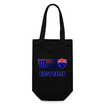 Australia Football Team - Gift Bag for Bottles - black - Front