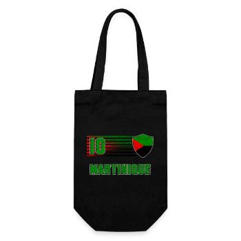 Équipe de Martinique de football - Sac à bouteille - noir - Devant