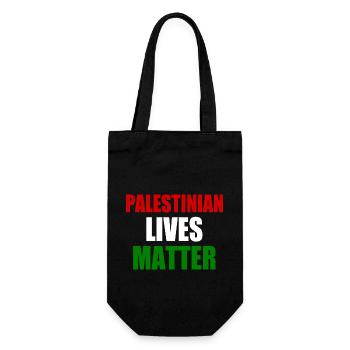 Palestinian lives matter - Sac à bouteille - noir - Devant