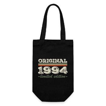 Legend since 1994 Born 1994 Birthday 1994 - Gift Bag for Bottles - black - Front