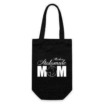 Malamute d’Alaska Maman Profil Chiens Chien Wilsigns - Sac à bouteille - noir - Devant