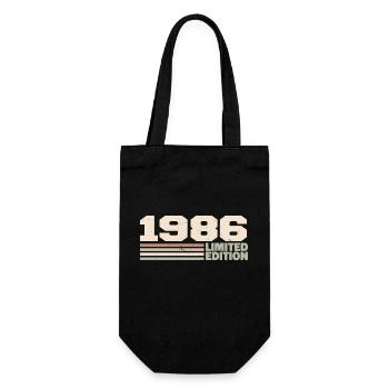 1986 Cadeau Anniversaire 1986 édition limitée 1986 - Sac à bouteille - noir - Devant