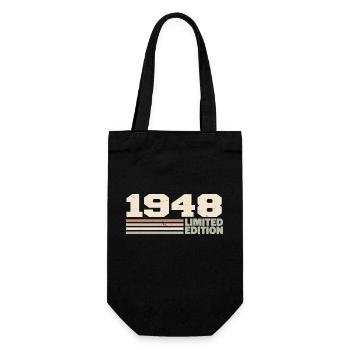 1948 Cadeau Anniversaire 1948 édition limitée 1948 - Sac à bouteille - noir - Devant
